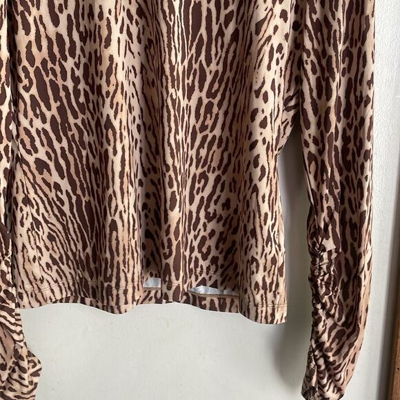 ZIMMERMANN Espionage Leopard Jersey Turtleneck - Picture 5 of 16